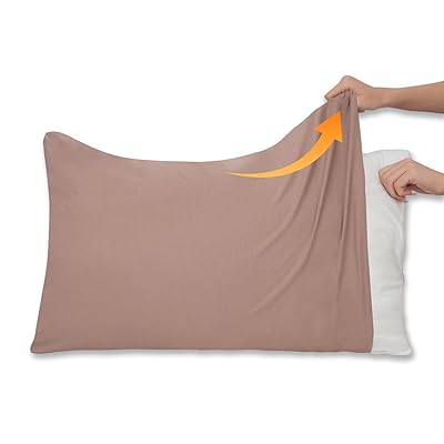 伸びる 枕カバー 43×63 綿 まくらカバー いろんなサイズやかたちのまくらにのびのびフィット