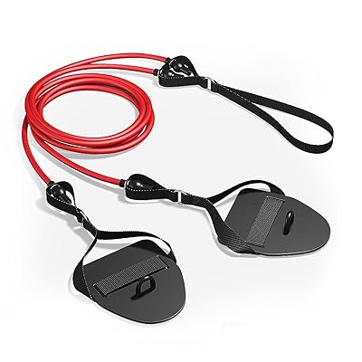 水泳用 トレーニングチューブ 男女兼用 水泳 チューブ トレーニング パドル スイミングゴム