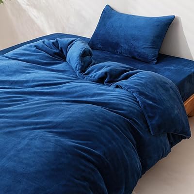 掛け布団カバー ダブル 冬 あったか 極細マイクロファイバー 極暖 もこもこ 吸湿発熱 冬用ふとんカバー フランネル 静電気防止 厚手 全開ファスナー ヒモ8ヶ所付 リバーシブル 毛抜けにくい おしゃれ ふわふわ かけ布団カバー 防ダニ 1...