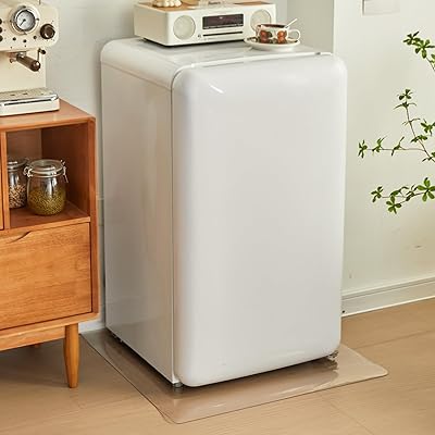 冷蔵庫 マット 透明 60x70cm 厚さ2mm PVC 傷防止マット クリア キズ防止 凹み防止 床保護シート