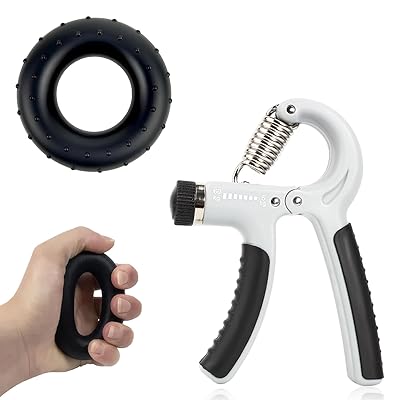 ハンドグリップ 握力トレーニング (2個セット) 握力を鍛える道具 ハンドグリップ 可変式 5kg