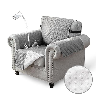 ソファーカバー 1人掛け 防水 マルチカバー 肘付き 犬猫対策 ソファーマット 滑り止め 撥水
