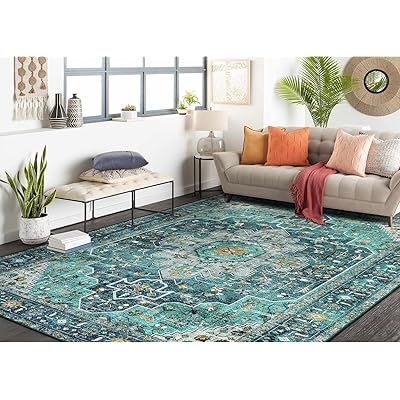 カーペット ペルシャ風 ラグ 約3畳 200x250cm,おしゃれ じゅうたん 厚手 地毯 洗える 絨毯 滑り