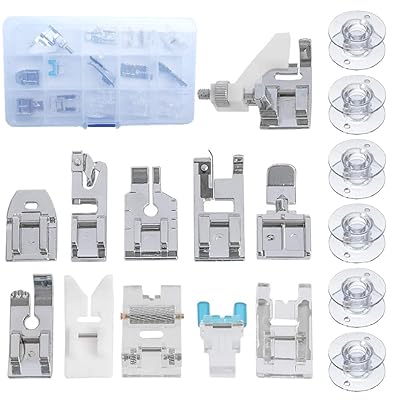 ミシン押さえ金具 コンシールファスナー押さえ 11個セット 多機能 家庭用ミシン押え足金具