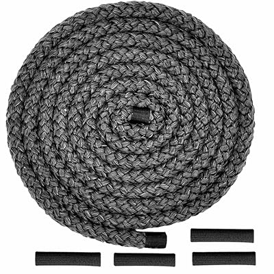 3Mx10mm グラスファイバーロープ 丸編み ガラス繊維製 ガスケットロープ 柔らかいグラスファ