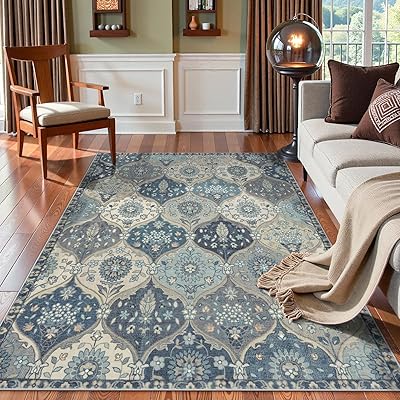 ラグ カーペット 洗える 140×200cm ホットカーペット対応 絨毯 モロッコ柄 ラグマット 1.5畳 ふ