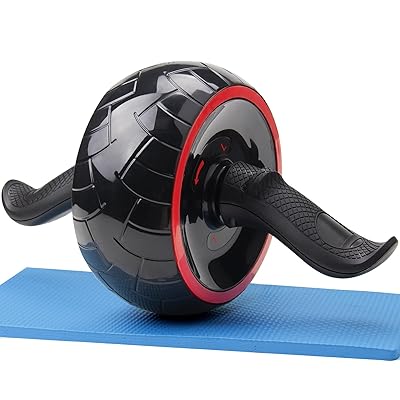 腹筋ローラー 膝マット付き アブホイール 腹筋 トレーニング器具 筋トレグッズ エクササイ