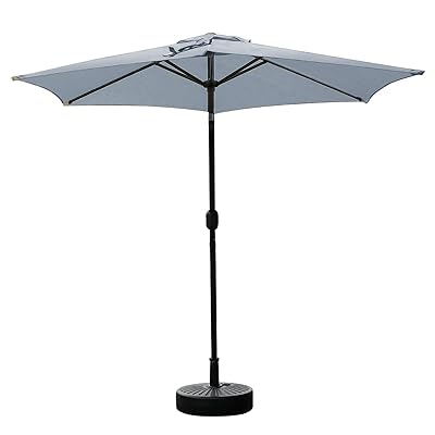 パラソル ガーデンパラソル 風に強い UVカット 角度調整可能 日除け 撥水加工 折りたたみ 簡