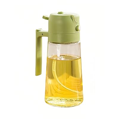 オイルスプレー オリーブオイル 470ml 油スプレー 料理用 耐熱ガラス オイルボトル 霧吹き ス