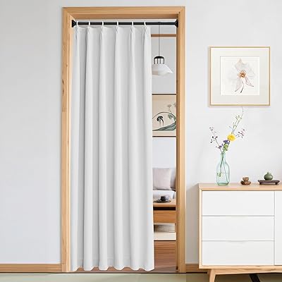 遮光 間仕切りカーテン 断熱 おしゃれ ドアカーテン UVカット 防寒 保温 省エル のれん 防音