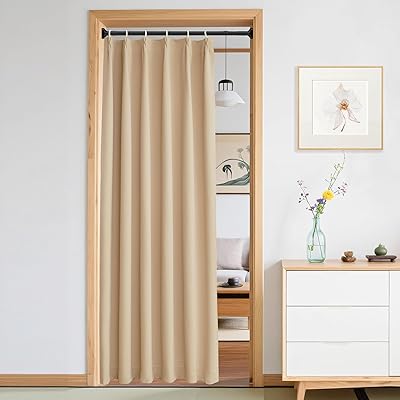 遮光 間仕切りカーテン 断熱 おしゃれ ドアカーテン UVカット 防寒 保温 省エル のれん 防音