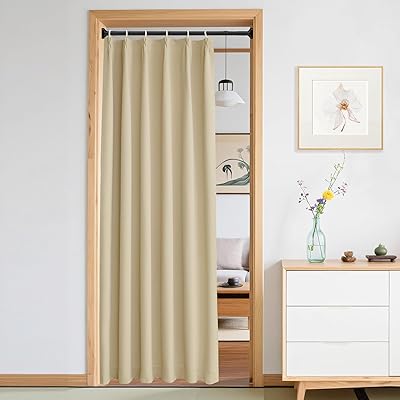 遮光 間仕切りカーテン 断熱 おしゃれ ドアカーテン UVカット 防寒 保温 省エル のれん 防音