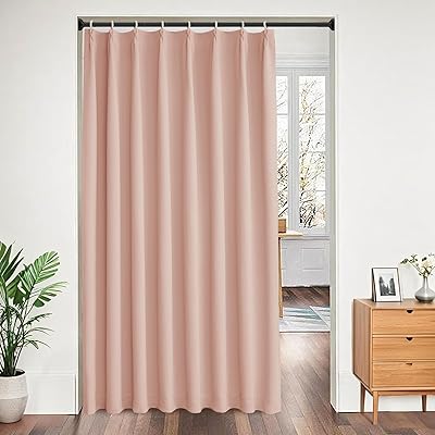 遮光 間仕切りカーテン 断熱 おしゃれ ドアカーテン UVカット 防寒 保温 省エル のれん 防音