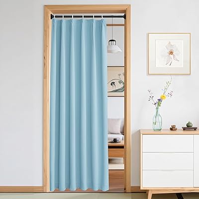 遮光 間仕切りカーテン 断熱 おしゃれ ドアカーテン UVカット 防寒 保温 省エル のれん 防音