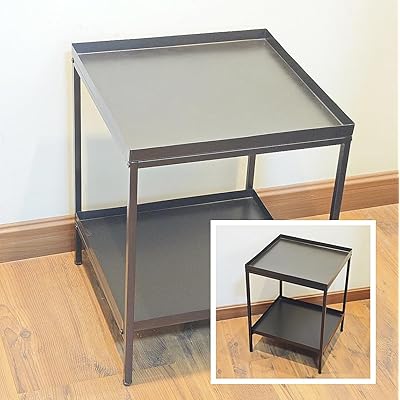 スチールラック 収納ワゴン 幅43 奥行43 高さ56cm プリンター台 100%金属構造 プリンターラック