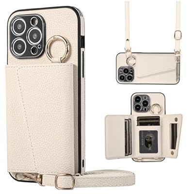 iPhone16pro 用の ケース 手帳型 肩掛け アイフォン165プロ 用の ショルダー スマホケース アイホ