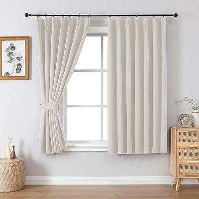 カーテン 遮光カーテン ドレープカーテン 断熱 保温 防寒 防音 無地 昼夜目隠し 日焼け止め