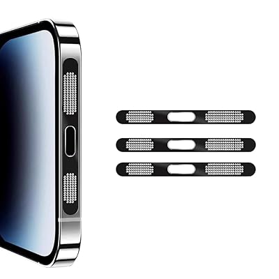 乐天商城 - for iPhone スマホスピーカー ダストガード・防塵シール 3セット 金属メッシュ スピーカー 保護