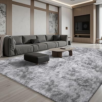 ラグマット カーペット 160x230cm 全厚約5cm 滑り止め付 洗えるラグ 抗菌 ふわっと手触り 防音絨