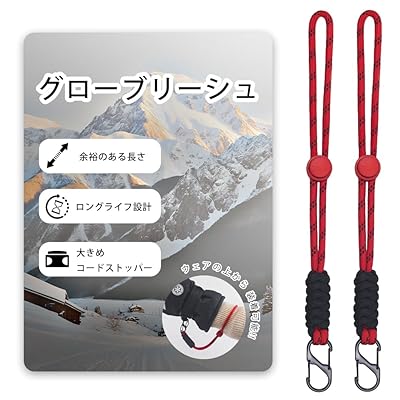 グローブリーシュ リーシュコード スノーボード スキー グローブ スト...(4.0)