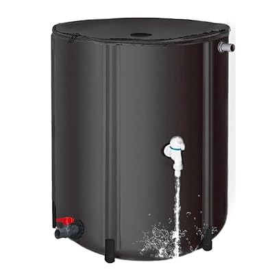 雨水タンク 家庭用 集水器 50L～1000L選択可能 貯水タンク 屋外折りたたみ式ポータブル ウォー