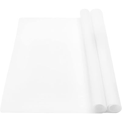 シリコンマット シンクマット 40x60cm 抗菌 耐熱 調理台保護マット 滑り止め キッチン マット 保護マット 流し台マット（ホワイト, 2）