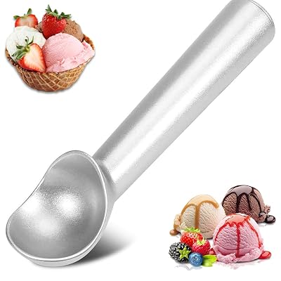 アイスクリームスクープ アイスクリームディッシャー アイスクリームスプーン 丸型 アルミニウム合金 業務用 飲食店 料理用 キッチン用品 (シルバー)ブランド色ステンレス鋼モデル345商品説明【商品概要】アイスクリームサイズ:4x18cm、色:銀色、1個セット。アルミ素材を使用することで、繰り返し使用でき、洗浄も簡単で衛生的です。人間工学に基づいた握りやすいグリップ。長時間の使用でも手が疲れにくい設計です。アイスクリームだけでなく、シャーベットやソフトクリームのすくい取りにも最適。家庭用から業務用まで幅広く活用できます。スリムなデザインで、キッチン引き出しやアイスクリームショップのカウンターにすっきり収納可能。【商品説明】家庭用から業務用まで幅広く活用できます。【商品詳細】商品種別：ホーム＆キッチン商品名：アイスクリームスクープ アイスクリームディッシャー アイスクリームスプーン 丸型 アルミニウム合金 業務用 飲食店 料理用 キッチン用品 (シルバー)商品番号：345色：ステンレス鋼【当店からの連絡】