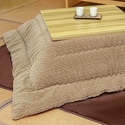 こたつ布団 こたつ厚掛け布団 掛け布団単品 正方形 リバーシブル 両面使える なめらか フリ