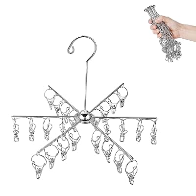 ピンチハンガー 折り畳み 24ピンチ 物干しハンガー 洗濯ハンガー ハンガー ステンレス ピン