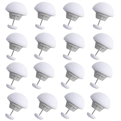 布団クリップ シーツクリップ プ ベッドシートファスナー 布団固定器 可愛い きのこ型 16枚(3)