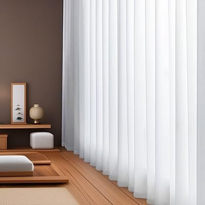 レースカーテン 透けない 2枚組 丈140cm 幅100cm レースカーテン 夜も外から見えにくい 遮光レ