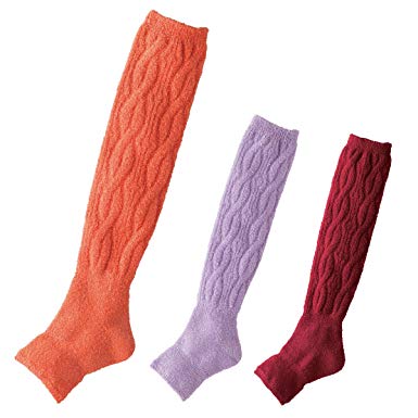 夜用快眠ウォーマー【お得な3足セット】寒い冬でも足ぽかぽか♪ぐっすり快眠!!【発熱・保温繊維 moist使用】内側全面起毛/もこもこ/ふわふわ