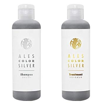 アレス シルバーシャンプー＆トリートメント/ALES color SILVER 200ml/カラーケア カラーシャンプー/