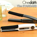 ワンダム ストレートアイロン AHI-252 ホワイト・ブラック【ストレートアイロン ヘアーアイロン マイナスイオン 赤外線 コテ プロフェッショナル プロ用 ...