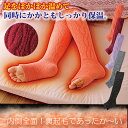 夜用快眠ウォーマー 寒い冬でも足ぽかぽか♪ぐっすり快眠!!【発熱・保温繊維 moist使用】内側全面起毛/もこもこ/ふわふわ