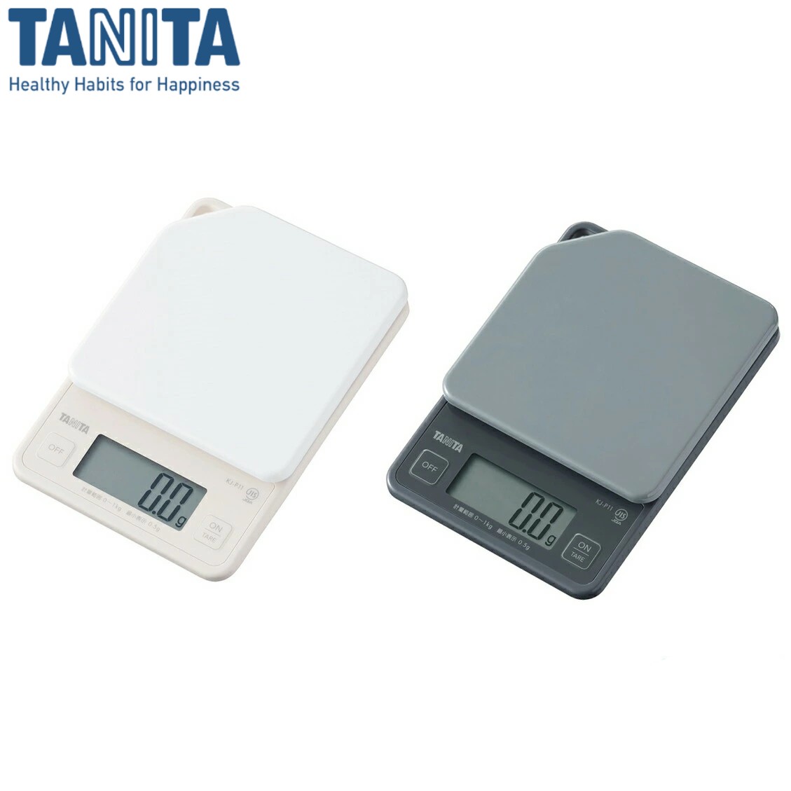 タニタ TANITA デジタルクッキングスケール KJ-P11 1kg /キッチンスケール はかり 秤 デジタル 計量 0...