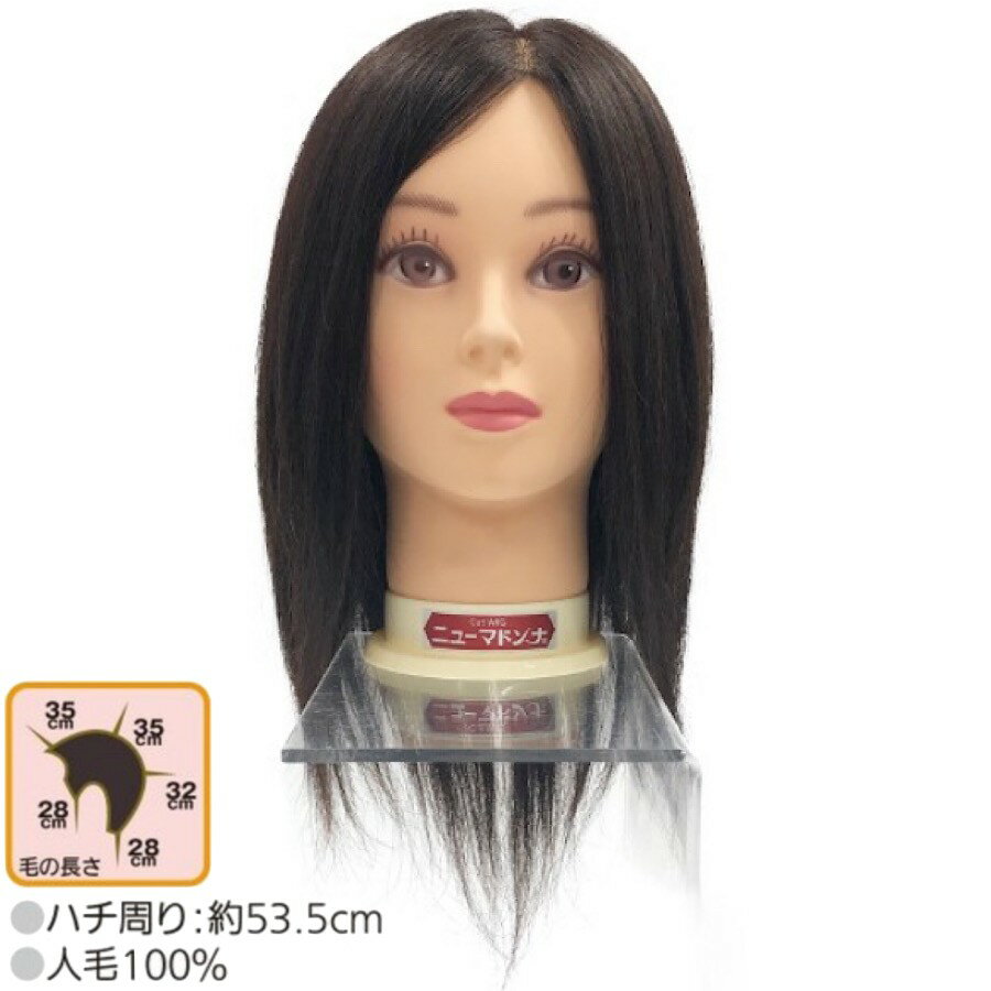 カットウィッグ エバーメイト スタイリングウィッグ ニューマドンナ (美容師 スタイリスト サロン カット パーマ ヘアカラー セット 編み込み アップ 練習)