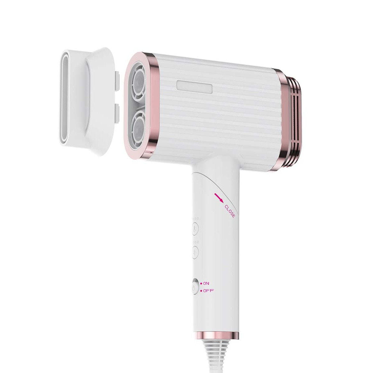 ヘアドライヤー デュアルドライヤー DUO (デュオ 大風量 速乾 スピードドライ マイナスイオン 美髪 ツヤ 艶)