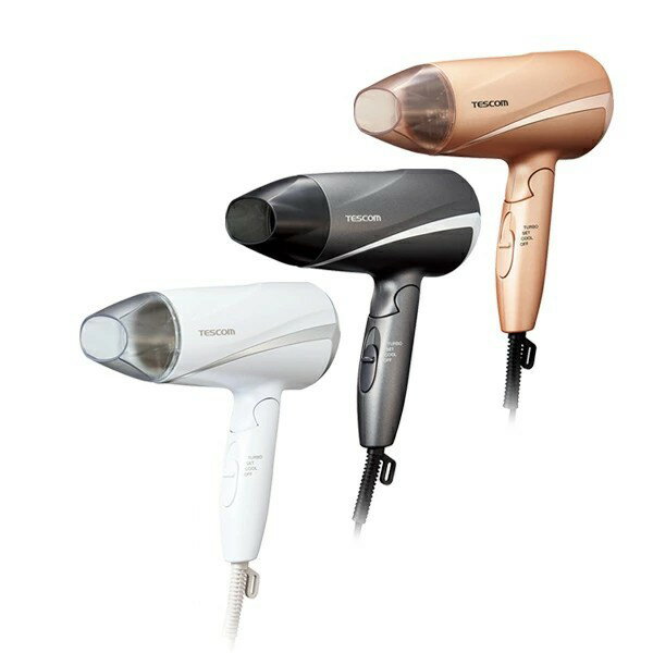 プロテクトイオン ヘアドライヤー TD360A 大風量 軽量 軽い マイナスイオン ヘアードライヤー マイナスイオンドライヤー フード シンプル グレー ホワイト ゴールド テスコム TESCOM