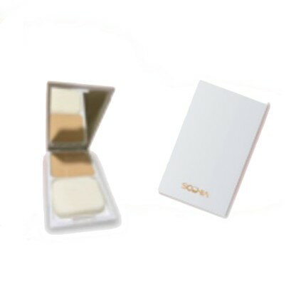 コスメ・ソフィア スキンアド ホワイトニングファンデーション プラチナ ナチュラル 11g コンパクトケース入り