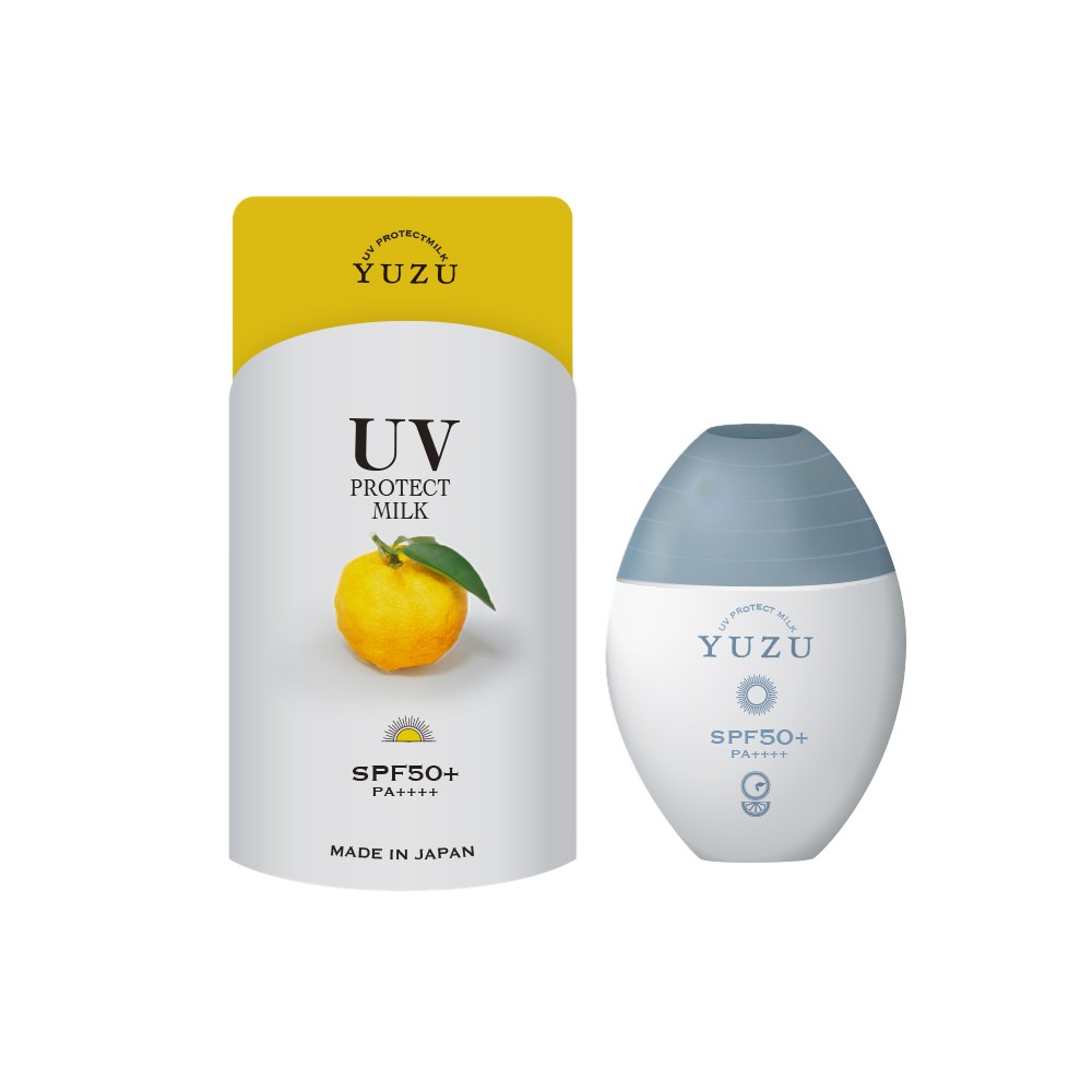 YUZU UV プロテクトミルク 日焼け止め SPF50+ PA++++ 30mL 柚子の香り デイ ...