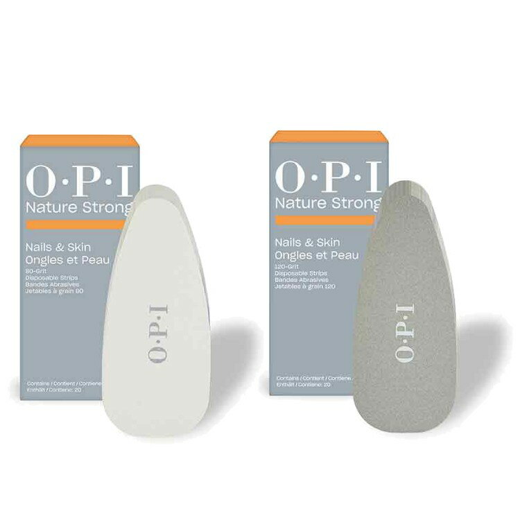 Cuticle Oil - OPI ネイチャーストロング ネイル＆スキンケア ディスポーサブルフットファイル 替えシール 20枚入り (グローアップ ネイル スキンケア ネイルオイル 保湿)