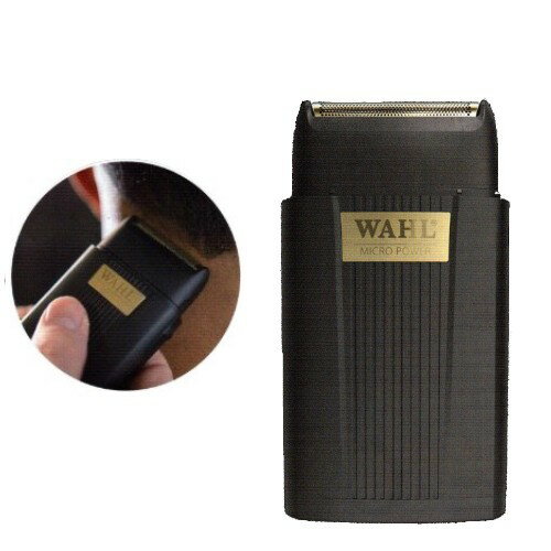 Rakuten - WAHL ウォール マイクロパワー シングルフォイル シェーバー 3028276 Micro Power 正規品 フェードスタイル ネックライン
