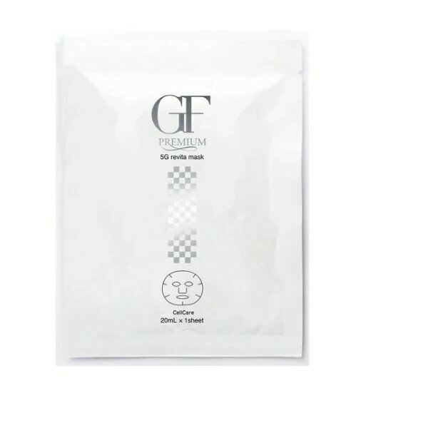 乐天商城 - Cell Care セルケア GFプレミアム 5Gリバイタマスク 5枚入り シートパック フェイスパック