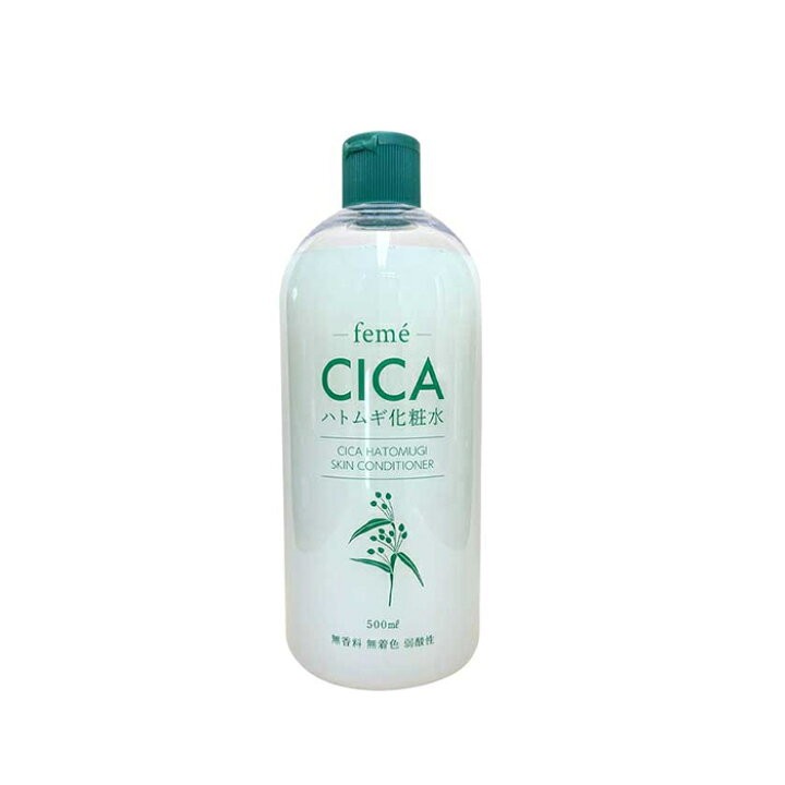 乐天商城 - STAY FREE i-samu CICA＆ハトムギ 化粧水 500ml スキンケア 大容量 ローション 潤い うるおい 保湿 ニキビ 肌荒れ 対策 ケア スキンケア 全身用 弱酸性 低刺激 敏感肌 デリケートゾーン 無香料 無着色 ツボクサエキス ハトムギエキス ステイフリー アイサム