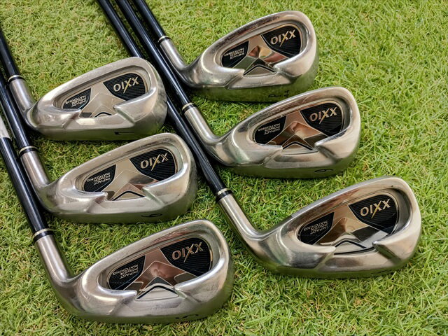 【中古】 ゼクシオ XXIO 2008 アイアン 5〜P 6本セット 純正カーボン 【S】 ダンロップ