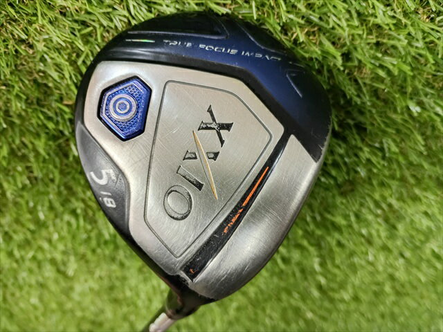 【中古】 ゼクシオ XXIO 2018 5W 18度 フェアウェイウッド 純正カーボン 【R】 ヘッドカバー程度悪 ダンロップ