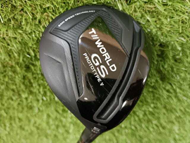 【中古】 ツアーワールド GS プロトタイプ 5W 18度 フェアウェイウッド ヴィザード FZ-6 【S】 本間ゴルフ