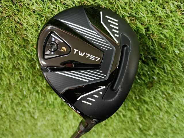 【中古】 ツアーワールド TW757 5W 18度 フェアウェイウッド 純正カーボン 【R】 本間ゴルフ