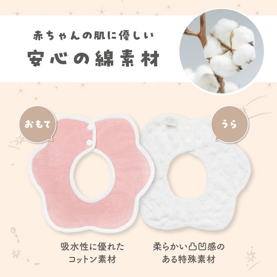 【楽天スーパーSALE ポイント5倍】 名入れ 刺繍 よだれかけ スタイ カラフル 出産...